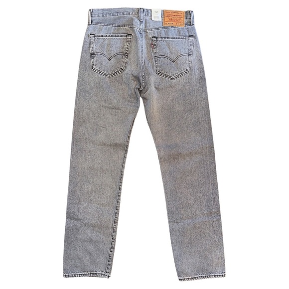 Levi's® Premium 501® '93 Straight Fit Men’s Jeans Gaze at Abyss - Grey - Picture 2 of 16